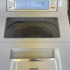 panasonic洗濯機econavi 15年8kg 仙台市内無料配達設置の画像
