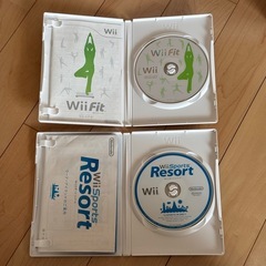 wii 本体+ wiifit 　wiisports resortの画像