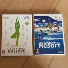 wii 本体+ wiifit 　wiisports resortの画像