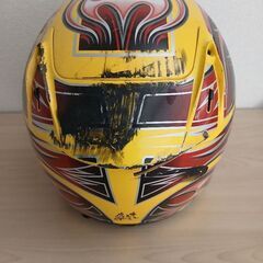 川口オート木村悦教選手のヘルメットの画像