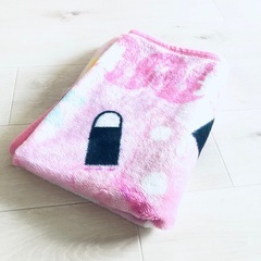 ディズニー★ミッキー&ミニーの毛布 ブランケット★約100×75cmの画像