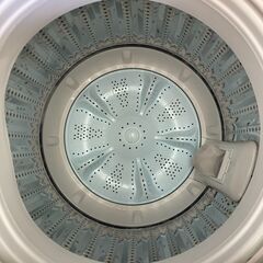 【リサイクルショップ　ピカソ　小松原】🌀分解洗浄済み✨AQUA アクア 5.0kg 全自動洗濯機 2019年製 AQW-H5🌀★9949★の画像