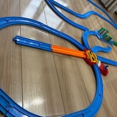 プラレール（駅、洗車場）の画像