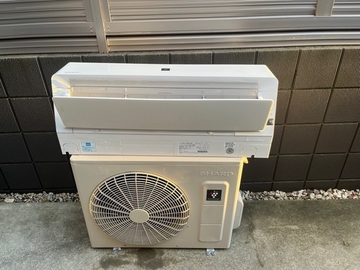 SHARP エアコン 6畳用 フィルター掃除機能付き 取り付け相談可能