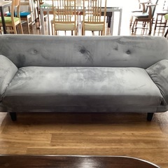 ソファベッド〈別珍ーべっちん〉【町田市再生家具】251836の画像