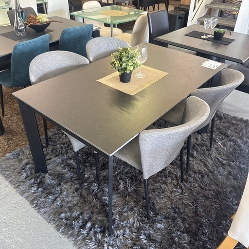 ダイニングテーブル5点セット　セラミック天板