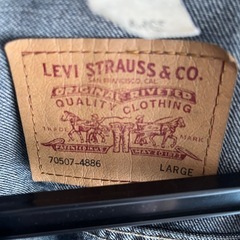 Levi's デニムジャケット gジャンの画像