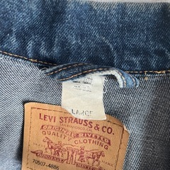 Levi's デニムジャケット gジャンの画像
