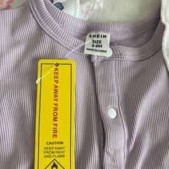 新品◆3〜6Mロンパース3枚セット◆の画像