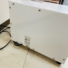 【掲載は9月末まで】【美品】ホットタオルウォーマー 白 Sサイズ おしぼり 保温の画像