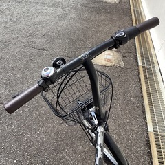 🚲春日市🚲折り畳み自転車🚲20インチ🚲折り畳み🚲黒色🚲ギア付き🚲S VD002253🚲No319の画像
