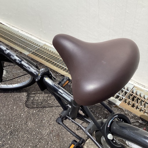 ?春日市?折り畳み自転車?20インチ?折り畳み?黒色?ギア付き?S VD002253?No319