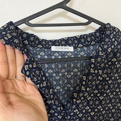 ワンピース Lサイズ ネイビーの画像