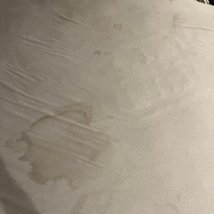 ダブルベッド シモンズマットレス付きの画像