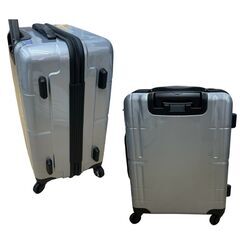 【REGASTOCK 川崎店】【鍵なし】ACE PROTECA エース プロテカ STARIA V スタリアV 56cm 53L 02642 スーツケース ストッパー付 キャリーケース キャリーバッグ 海外旅行 小型 シルバーの画像