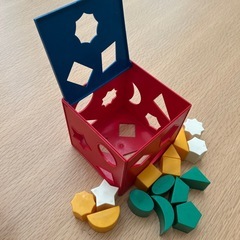 キューブ図形遊び　パズルボックスの画像