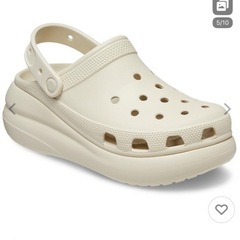 Crocs クロッグサンダル 25.0cm Boneの画像