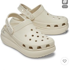 Crocs クロッグサンダル 25.0cm Boneの画像