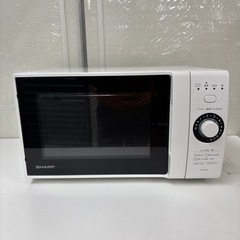 I644 🌈 2023年製の美品♪ SHARP 電子レンジ（650Ｗ） ⭐ 動作確認済 ⭐ クリーニング済の画像