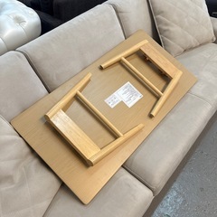 センターテーブル　折りたたみ式　ニトリの画像