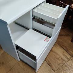 【愛品倶楽部柏店】NITORI ニトリ 2枚扉キッチンボード ダリア80KB 幅80cmの画像