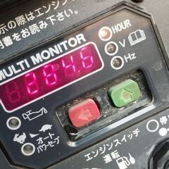 発電機 デンヨー　GE-2800SS-IV　 284h ◆動画あり◆インバーター◆防音型◆ガソリンエンジンの画像