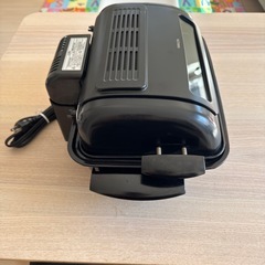 [山善] ワイドグリル フィッシュロースター マットブラック NFR-1100(MB)の画像