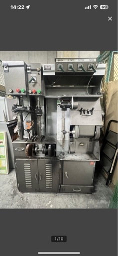 現状品 直接手渡し 大阪 根本製作所 フィニッシャー 靴修理 200V