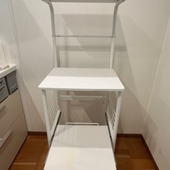 まとめ売り！電子レンジ、炊飯器・家電棚の画像