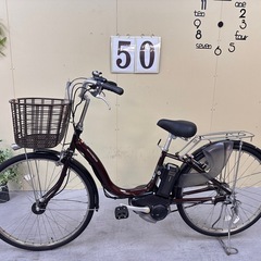 ヤマハ　パス　ナテゥラ電動アシスト自転車26インチ中古車 058整備済新基準良品 ヤマハ パス ナテゥラ電動アシスト自転車26インチ