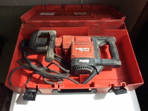 【動作確認済み】　HILTI/ヒルティ　電動コンクリートハンマー/電動ハンマ/電動ハツリ機/はつり機　TE705