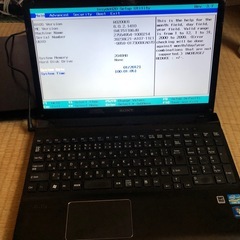 vaio ジャンク2台の画像