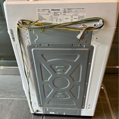 HW-G55B-W ハイセンス5.5キロ　縦型洗濯機　2022年製の画像