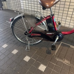 電動自転車　24インチ　8.9アンペアバッテリー　パナソニック　ビビDXの画像
