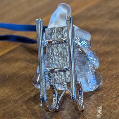 SWAROVSKI スワロフスキー　クリスタルクマ クリスベアとソリの画像