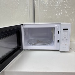 I755 🌈 2023年製の高年式♪ アイリスオーヤマ 電子レンジ 650Ｗ ⭐ 動作確認済 ⭐ クリーニング済の画像