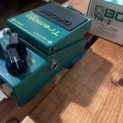 【希少 レア 初期】Keeley BOSS TR-2 Mod tremolo キーリー ボス ギター エフェクター トレモロの画像