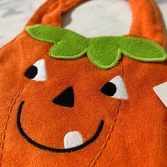ハロウィン　かぼちゃ　スタイ　フリーサイズの画像