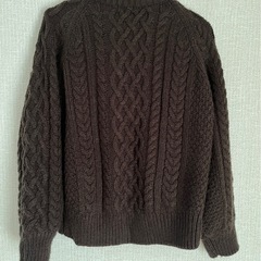 GUケーブルコクーンカーディガンの画像