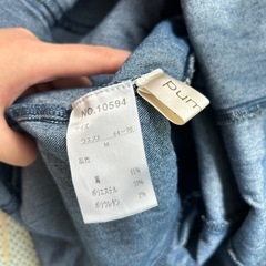 デニムワンピースの画像
