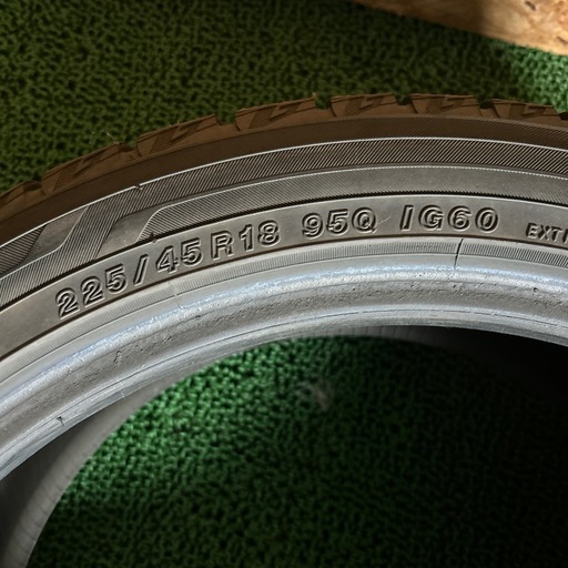 ヨコハマ IG60 225/45R18 19年 1本 5.3mm