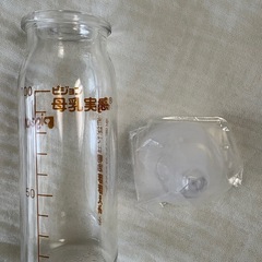 ピジョン　母乳実感　病産院用哺乳瓶&未使用乳首の画像