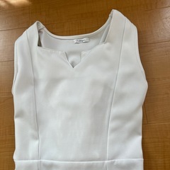 ノースリーブ ロングワンピースの画像
