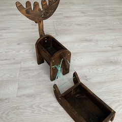 【トナカイ】クリスマス飾りの画像