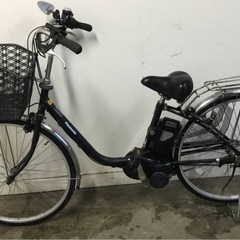 A-134△ 岐阜発/ パナソニック/ 電動アシスト自転車/ 26インチ/ 3段変速/ バッテリー6.6Ah/ 充電器なし/ 走行確認/ 現状品/R6.11/14 /s1.6 △の画像