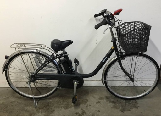 A-134△ 岐阜発/ パナソニック/ 電動アシスト自転車/ 26インチ/ 3段変速/ バッテリー6.6Ah/ 充電器なし/ 走行確認/ 現状品/R6.11/14 /s1.6 △