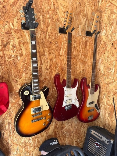 エレキギター　ベース　アンプセット