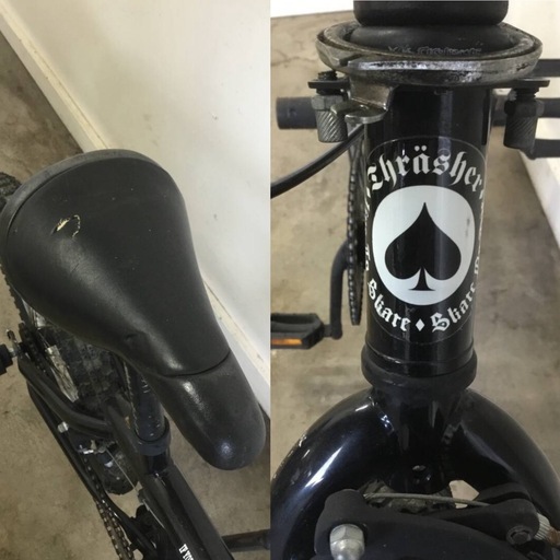 A-136△ 岐阜発/ メーカー等不明/ BMX/ 自転車/ 20インチ/ ジャイロ/ 走行確認/ 現状品/ 管07s/ R7.1/30 △