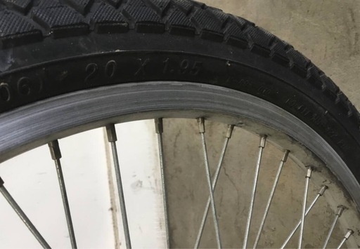 A-136△ 岐阜発/ メーカー等不明/ BMX/ 自転車/ 20インチ/ ジャイロ/ 走行確認/ 現状品/ 管07s/ R7.1/30 △