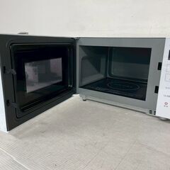 【Panasonic】 パナソニック 電子レンジ NE-FL100-W ホワイト 動作確認済み 2021年製 家電 レンジ 50-60Hz A0489の画像